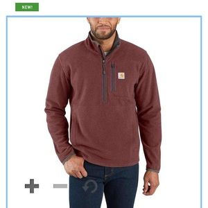 Carhartt Sweaters - Carhartt Dalton Half-zip fleece - Large Carhartt Sweaters - Carhartt Dalton Half-zip fleece - Large